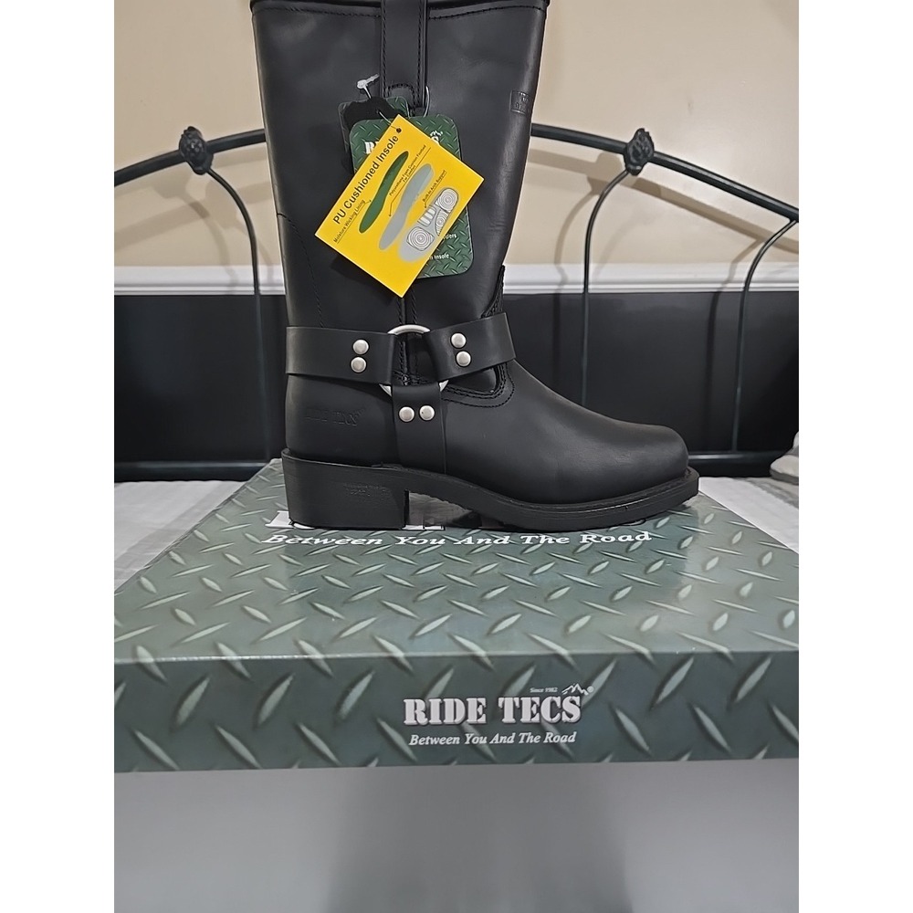 Ride Tecs Harness Motorcycle Boot. Womens Size 8.5M